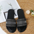2025 new export flat sandals - european and american open-toe slides - women's outdoor beach sandals wholesale