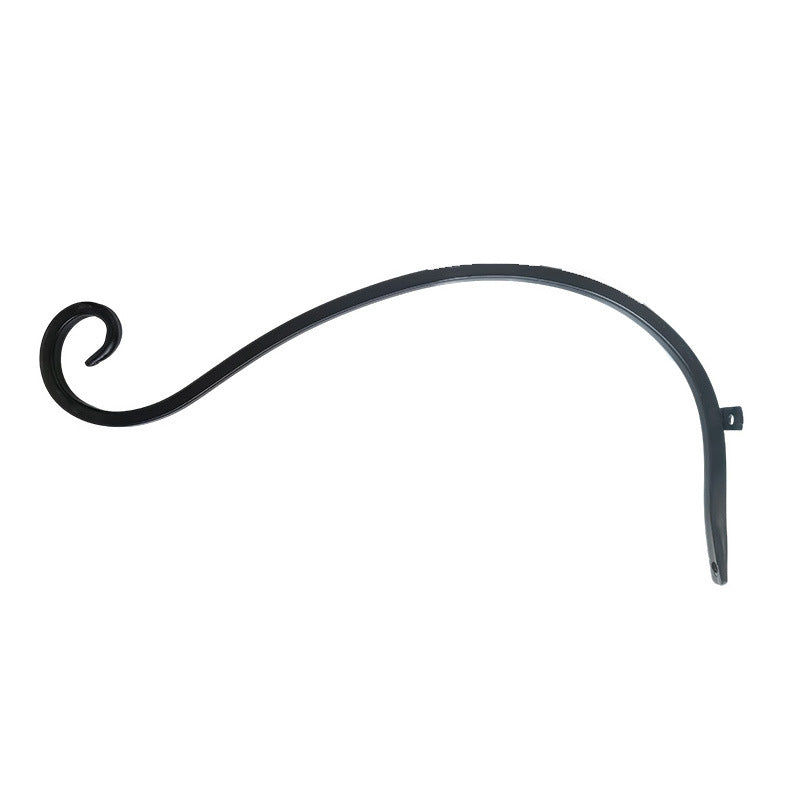 For homeiron wall hanging flower stand outdoor balcony hanging basket stand flower pot green radish hanging hook hanging rack