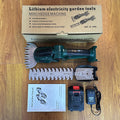 For homelithium battery handheld hedge trimmer mini electric hedge trimmer lawn mower fence shear trimmer pruning shears tool