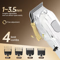 three-in-one multifunctional hairdressing device lcd digital display oil head trimmer for home hairdressing engraving sub-mother machine suit