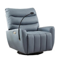 Single lazy electric sofa living room genuine leather functional sofa small apartment piano key space first class sofa cabin