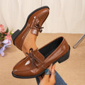 plus size loafers women's spring and summer new arrivalbows mary jane flatselegantcasual small leather shoes wholesale