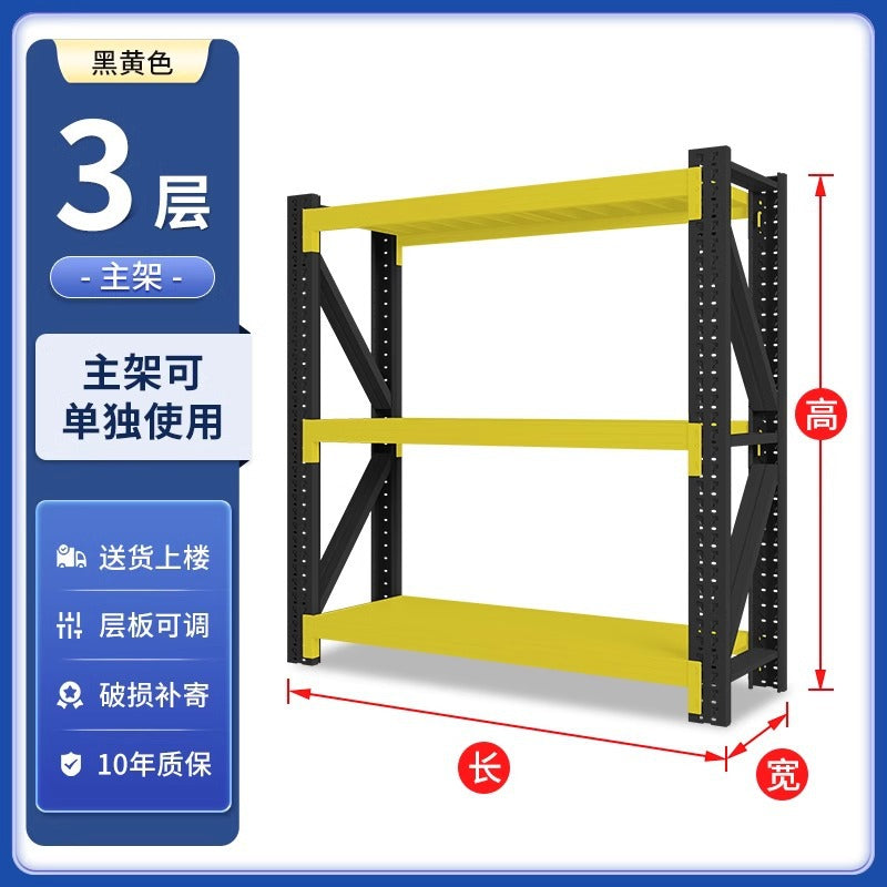 Heavy-duty storage shelving for warehouses, garages, storage rooms, and home organization. ideal for supermarkets, express delivery, and display purposes