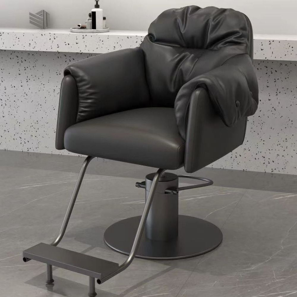 Hairdressing shop chair popular hair salon special classy hairdressing chair hairdressing shop seat hair cutting stool stainless steel hairdressing chair