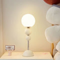 Cream style floor lamp living room sofa nordic normcore creative moon lamp bedroom bedside vertical atmosphere lamp