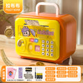 Nezha kids boys and girls piggy bank safe cabinet key password box savings coin storage storage