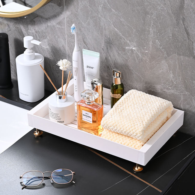 Manufacturer light luxury drain tray household double drain tray kitchen water cup tableware storage box simple filter tea tray