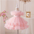 new arrival in-stock tulle evening dress princess dress girls' piano performance dress flower girl dress