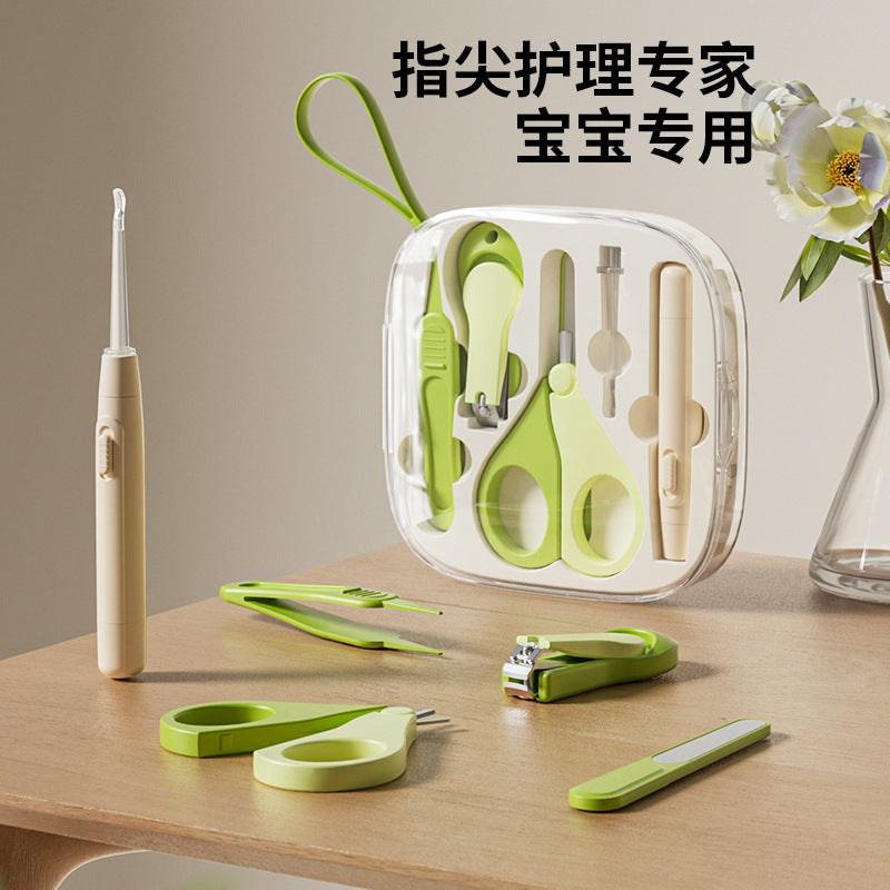 Baby nail clipper set - gentle & safe nail care for newborns & toddlers - anti-pinching design