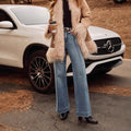 Xintang denim capital stretch jeans women's new arrival hot selling fashionelegantwork clothingloose pants washed jeans