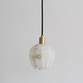 Art lamp cross-border modern simple light luxury marble bedroom bedside small chandelier entrance creative stylish designer