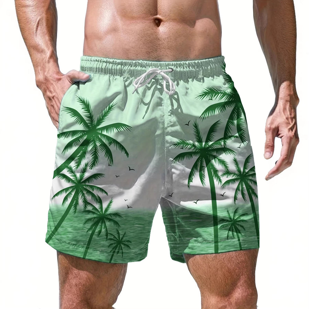 trending men's swim trunks, quick-dry swim shorts, casual athletic beach shorts, new european and american styles