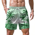 trending men's swim trunks, quick-dry swim shorts, casual athletic beach shorts, new european and american styles