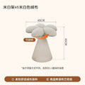 Bedroom high-looking dressing table stool new arrival popular makeup stool girl accessible luxury petal chair backrest fabric