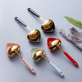 Stainless steel soup ladle spoon kitchen utensils tableware hot pot spoon kitchen gadgets cooking household hot pot spoon soup ladle