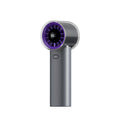 2025 new 100-speed handheld digital display mini fan - desktop usb rechargeable ultra-high speed turbo fan