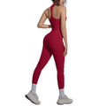 new arrival nude tight yoga wear sports beautiful back high waist hip lifting pants suit quick-drying running fitness wear