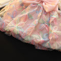 Girls' floral bow gauze dress - new autumn  stylish and chic children's wear - sweet princess dress for baby girls