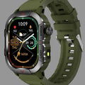 outdoor sports 3atm waterproof c28 smart bracelet watch 2.02inch - flagship edition with bluetooth calling and heart rate monitoring