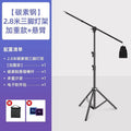 [stainless steel] 3.1m foot light stand [spring buffer] + cantilever