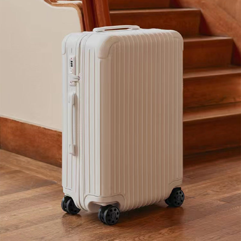 Suitcase female small 20 inch boarding 24 student password box light suitcase leather case trolley case strong and durable