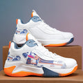Basketball sneakers for men, spring high-top, anti-slip, youth sports running shoes, casual shoes for middle school students, 2026 hot-selling style