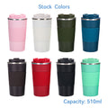 New 304 stainless steel coffee mug - portable, office desk thermos, outdoor travel tumbler, car cup - wholesale