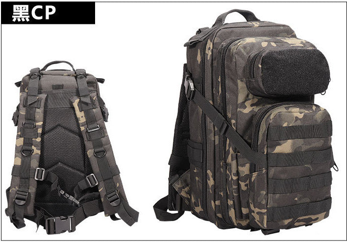 New outdoor tactical 3P backpack wild cycling sports backpack military fans large capacity multi-functional waterproof backpack