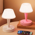 Integrated desk lamp & nightstand light - led bedside lamp for study, bedroom, baby feeding, eye protection, and sleep