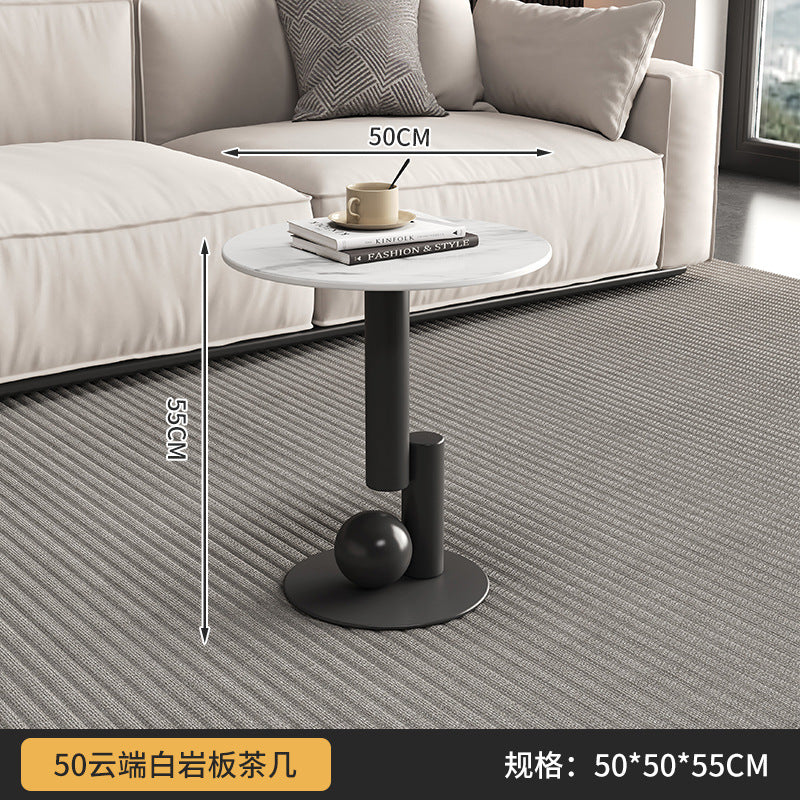 Cream style normcore slate coffee table living room for home coffee table new arrivalaccessible luxury small apartment coffee table combination