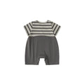 Baby summer clothes boys' rompers short sleeve summer thin outwear infant summer super cute crawling suit