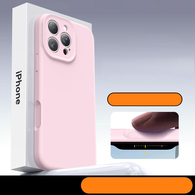 Integrated camera button liquid silicone case for iphone 14/17 - ai photo button compatible with iphone 15