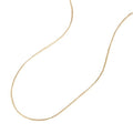 Gold stainless steel necklace women's fashion simple easiest for match thin chain fashion cross-border titanium steel jewelry clavicle chain