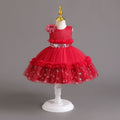 Ready-to-ship wholesale tulle children's dresses, cake princess dresses, baby girl's first birthday dresses, flower girl dresses
