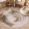 Carpet round new chinoiserie chinese style study chair floor mat computer study table foot mat gaming chair bedroom bedside