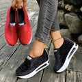 Wholesale women's plus size loafers: new spring/autumn collection - round toe, platform, chunky sole, athletic casual, versatile flats