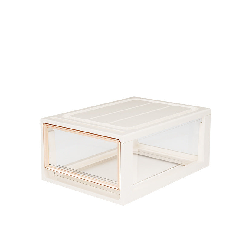 Drawer storage box Plastic locker Household clothes Underwear Clothing finishing Thickened large-capacity storage box