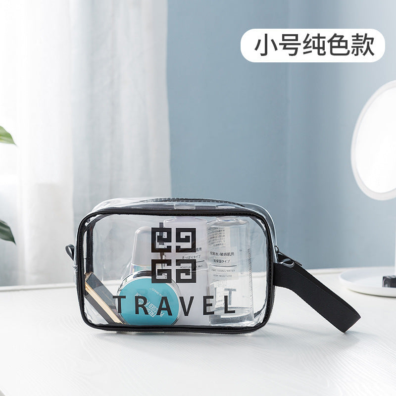 Wash bag Travel storage Premium waterproof pvc storage bag Cosmetic bag Portable portable cosmetic bag Transparent