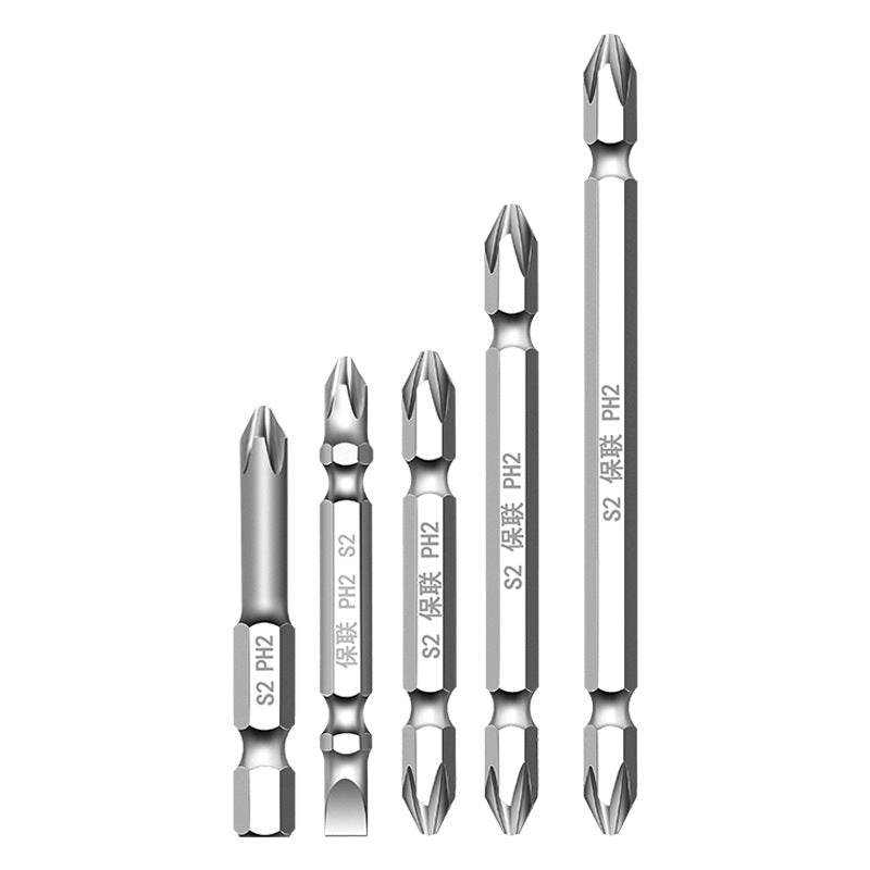Cross electric screwdriver, batch head, strong magnetic set, hand drill, extended magnetic screwdriver, wind cloak, electric batch head.