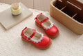Girls' mary jane leather shoes - new spring/autumn collection, soft sole princess shoes for babies, lace trimmed, vintage-style, versatile single shoes for toddlers
