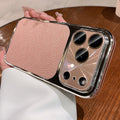 instant transformation 17 aurora large window suitable for iphone17pro mobile phone case apple 13 simple leather texture anti-fall