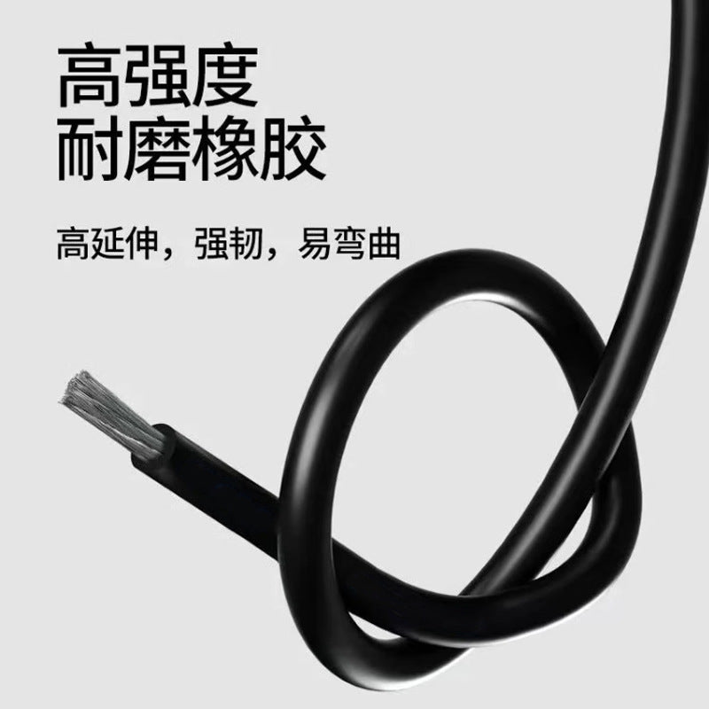 Rare earth aluminum alloy welding handle wire for national standard electric welding machine YLH 16 25 35 50 70 90 flat aluminum cable