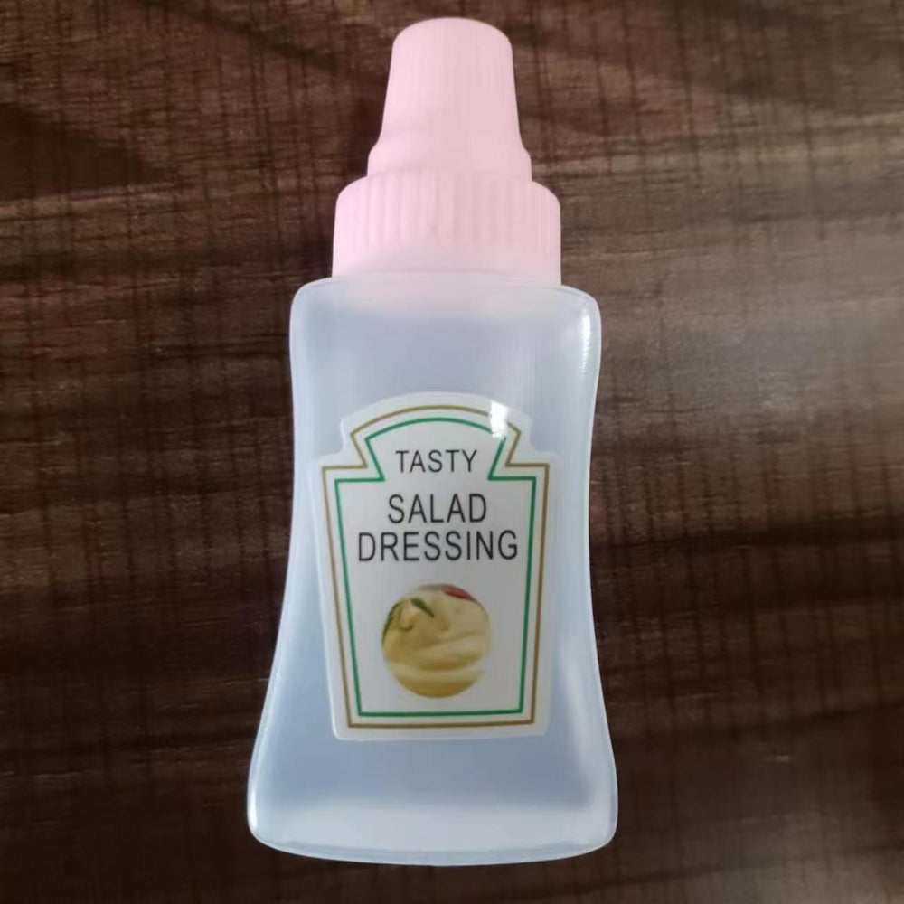 Mini sauce bottle plastic squeeze sauce bottle japanese style squeeze condiment bottle food grade portable soy sauce bottle cross-border