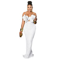 C7513 cross-border   fashion women's sexy lace corsage backless suspender dress