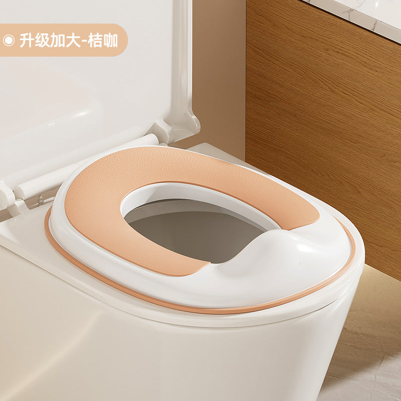 Kids toilet seat, children's toilet seat, toilet seat, men's and women's baby neutral splash-proof portable toilet handy gadget