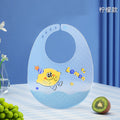 Baby eating bib waterproof silicone rice bib kids soft feeding bib baby anti-dirty feeding saliva bib