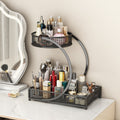 Cosmetic organizer box vanity table skincare storage rack bathroom sink shelf desktop multi-layer organizer