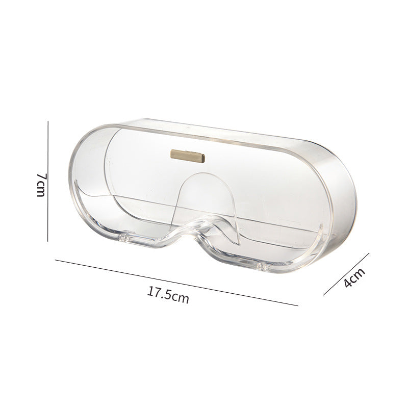 Glasses storage box Versatile portable sunglasses display stand Wall hanging washstand Shelf No punching Home glasses frame