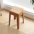 Thickened plastic stool for home use, extra thick, simple, stackable, comfortable for long periods of sitting, high stool, storage, pulley, living room