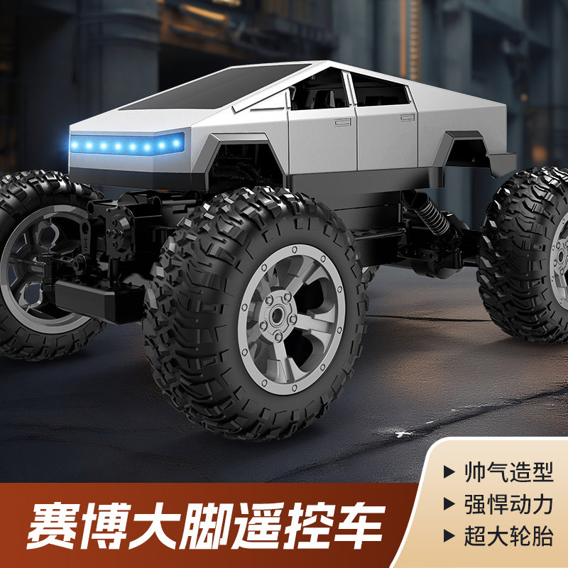 new high and low speed lighting tesla cyber pickup bigfoot 2.4g off-road remote control car remote control car